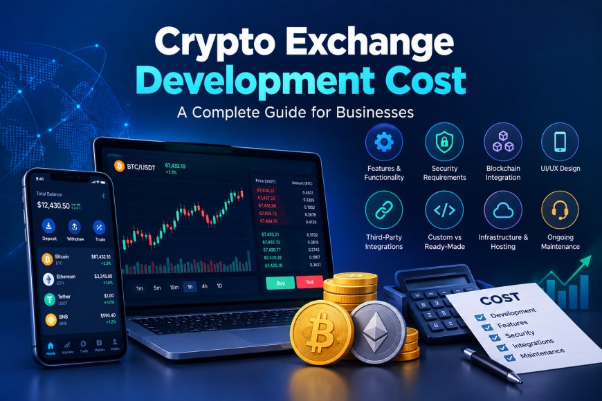 Crypto Exchange Development Cost: A Complete Guide for Businesses