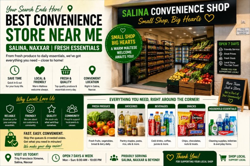Daily Essentials: Convenience Shop Near Me