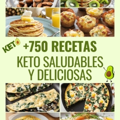 750 Recetas Keto Saludables Y Deliciosas PDF Gratis